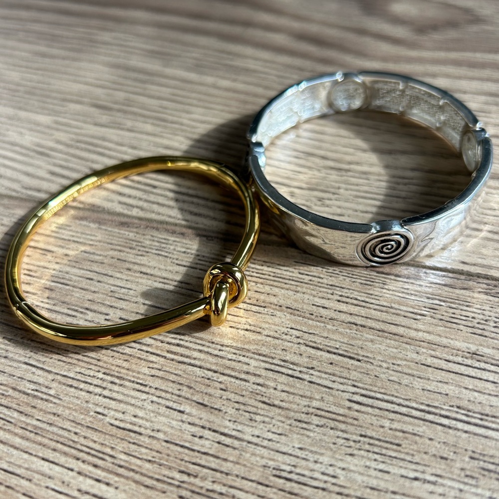 Elegant Gold and Silver Bracelets